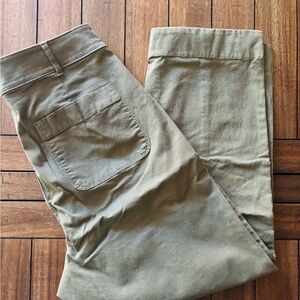 LOFT Women's Olive Straight Leg Pants
